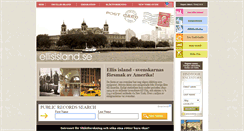Desktop Screenshot of ellisisland.se