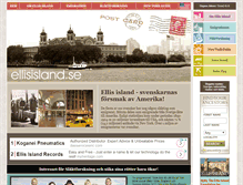 Tablet Screenshot of ellisisland.se